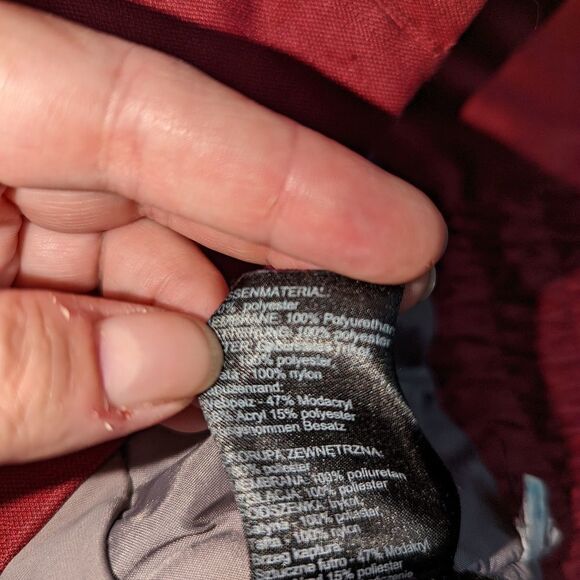 BURTON Red Water Resistant Snowsuit Jacket Size Extra-large - Picture 14 of 15